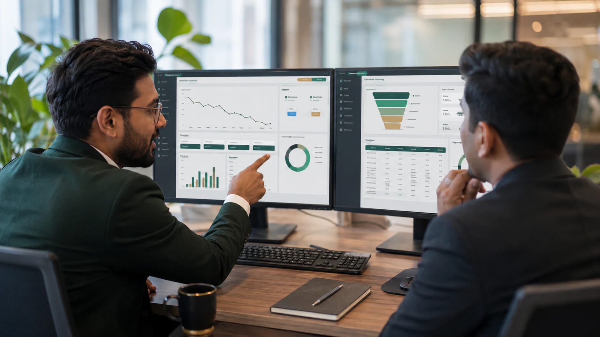 High-Intensity Digital Marketing in practice — a THE RAJ team working alongside the client's staff